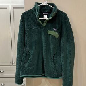 Patagonia Deep Green Snap-T Fleece
